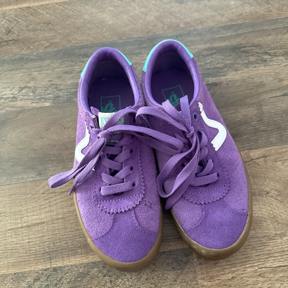 Vans suede shoes